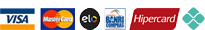 Visa - Mastercard - Elo - Banricompras - Hipercard - PIX